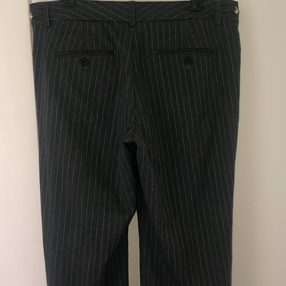 Express Editor Wide Leg Lined Wool Blend Pants Sz… - image 7